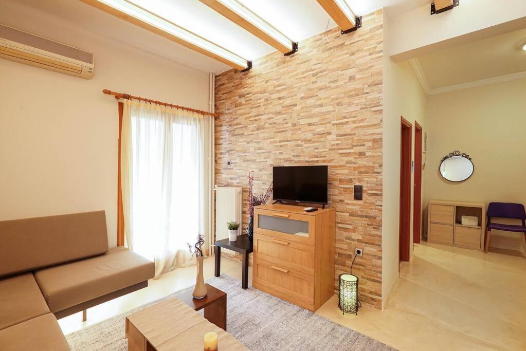 Cozy Athens Apartment / 2' From Metro Station Exterior foto